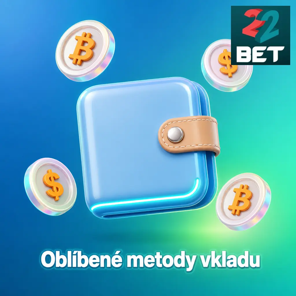 Oblíbené metody vkladu na 22Bet: Visa/Mastercard, Skrill, bankovní převod, Paysafecard, Google Pay a Revolut.