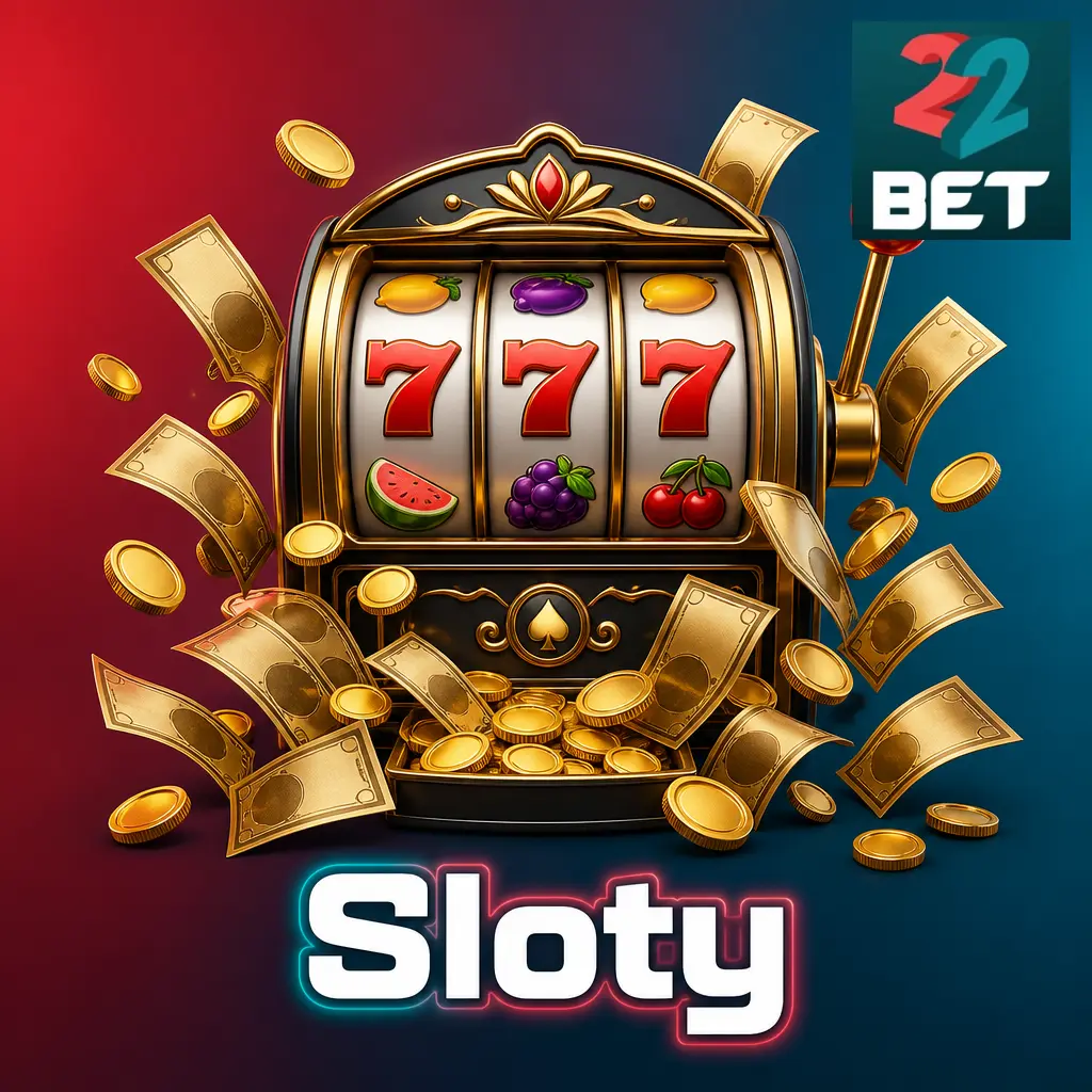 Sloty na 22Bet: klasické i moderní automaty s bonusy a jackpoty, například Book of Dead nebo Sweet Bonanza