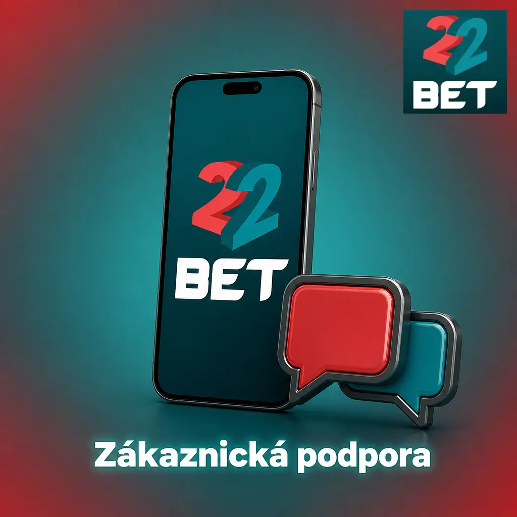 Zákaznická podpora 22Bet pro české hráče – live chat, e-mail, telefon a FAQ nepřetržitě k dispozici.