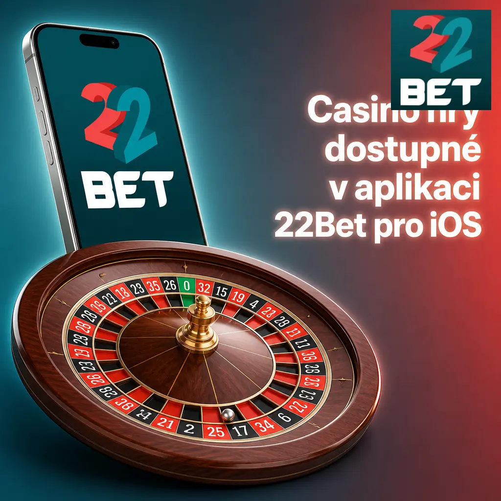 Casino hry v aplikaci 22Bet pro iOS – lobby s více než 4 000 hrami od 30 poskytovatelů softwaru