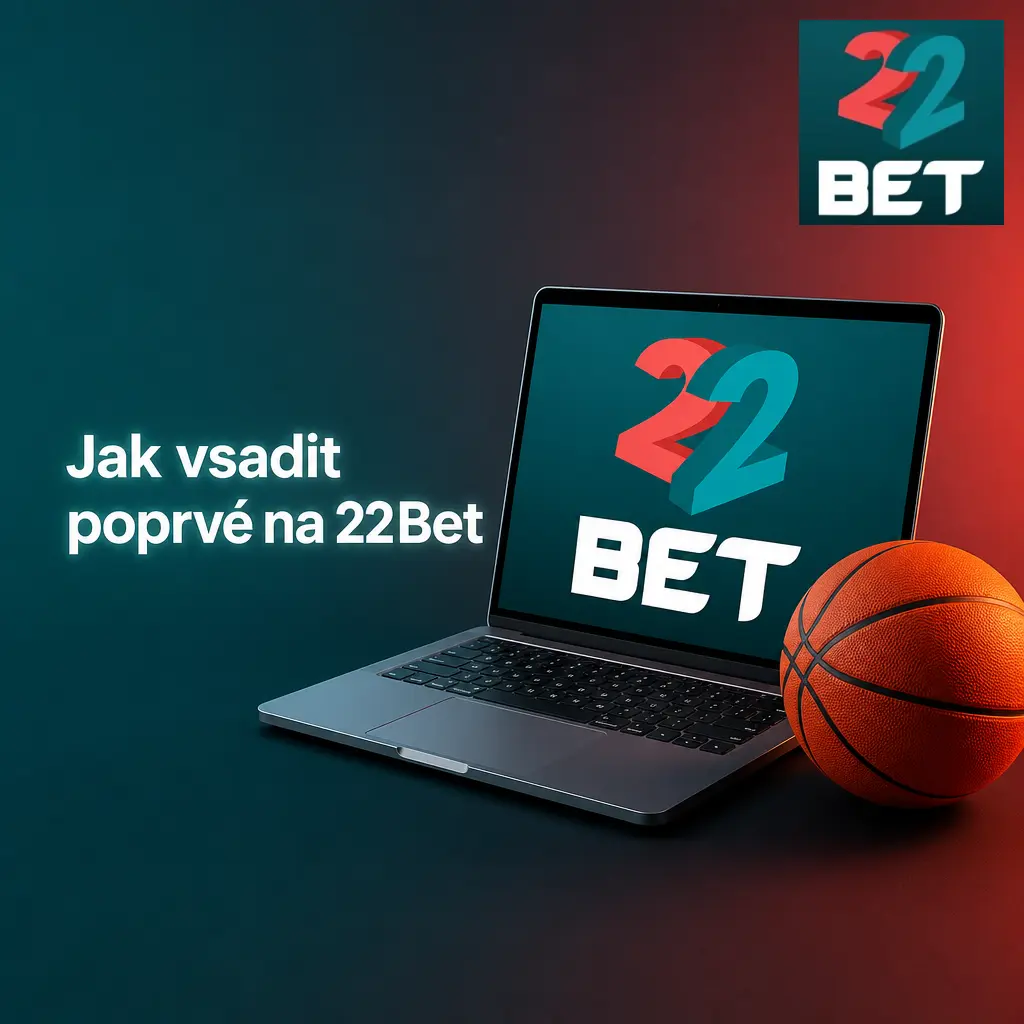 Návod na umístění první sázky na 22Bet – výběr sportu, zápasu, zadání tiketu a potvrzení sázky