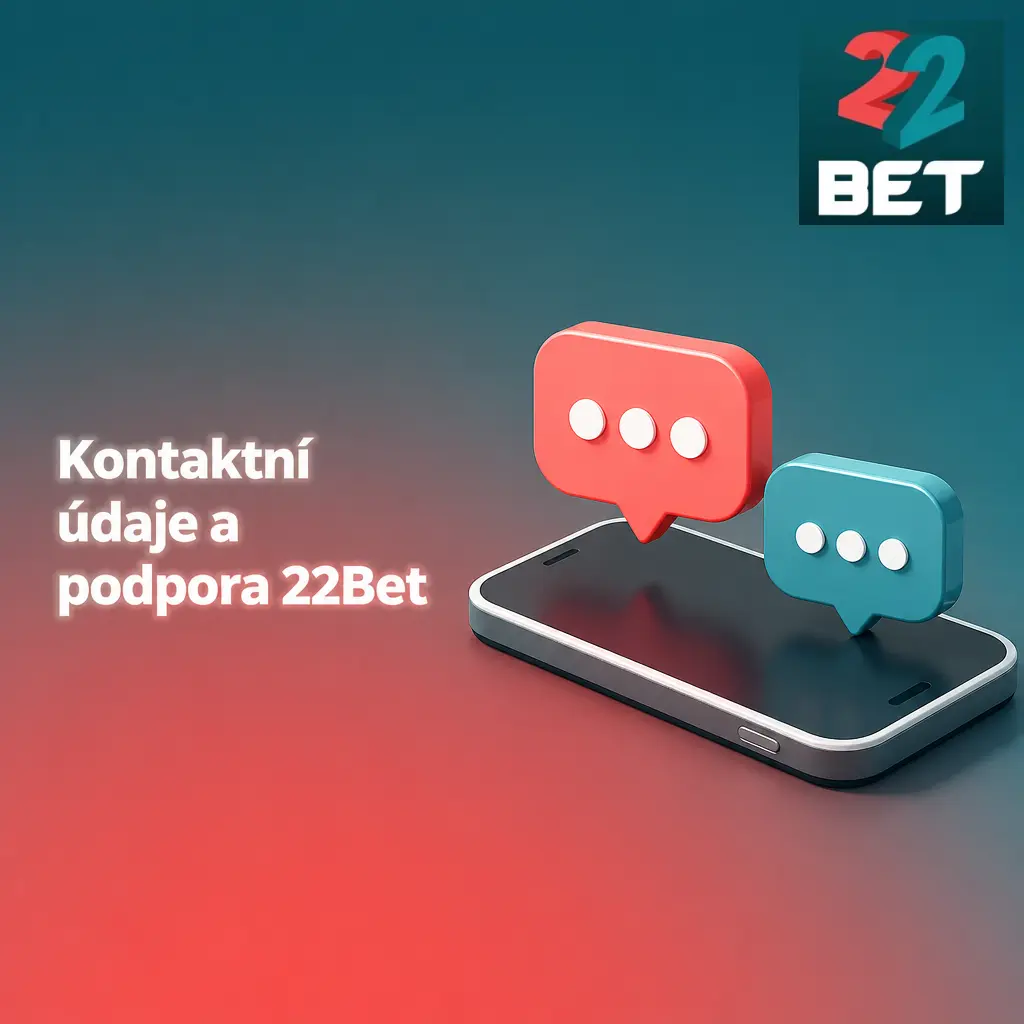 Kontaktní údaje a nepřetržitá zákaznická podpora 22Bet - živý chat, e-mail a FAQ sekce