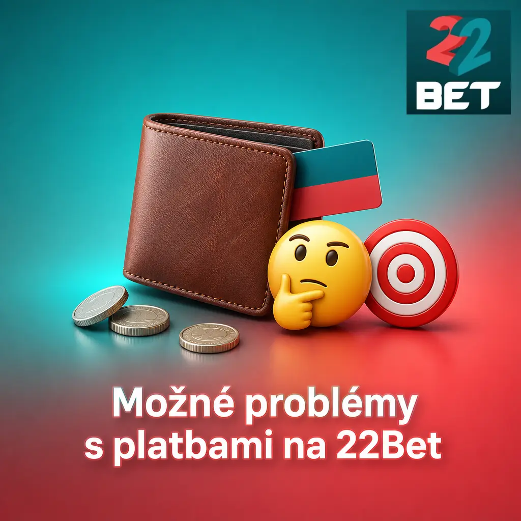 Přehled častých problémů s platbami na 22Bet: ověření účtu, metody výběru, bonusový obrat a bankovní převody.