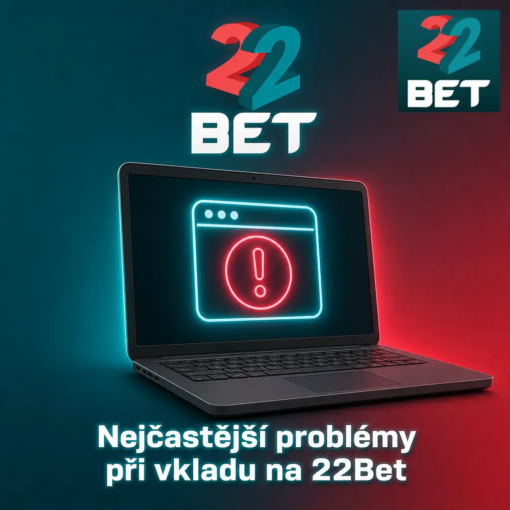 Nejčastější problémy při vkladu na 22Bet a jejich řešení – nezobrazená platba, zamítnutá karta, nesoulad jména