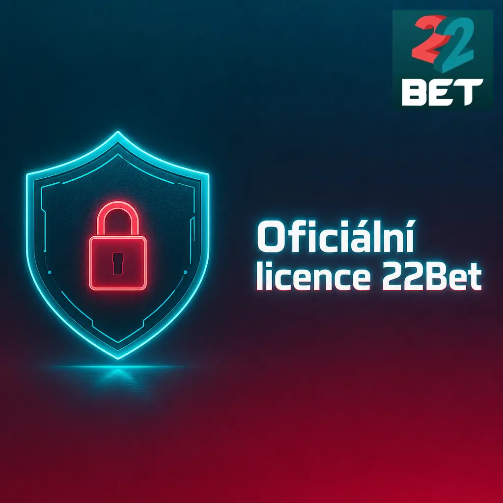 Oficiální licence 22Bet Curaçao eGaming č. 8048/JAZ2018-040 pro sázky a casino hry v ČR