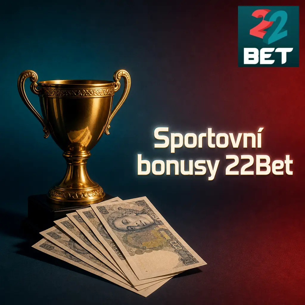 Sportovní bonusy 22Bet: akumulační bonus, pojištění tiketu, víkendový reload a cashback z live sázek
