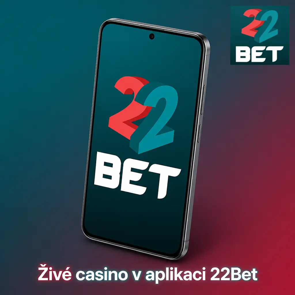 Živé casino v aplikaci 22Bet na mobilu – ruleta, blackjack a herní show pro Android a iOS