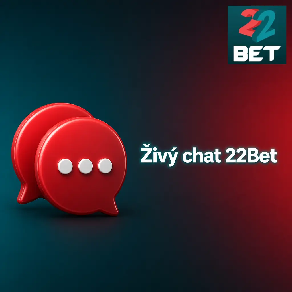 Živý chat 22Bet – rychlá podpora přes web i mobilní aplikaci pro dotazy k účtu, bonusům a platbám