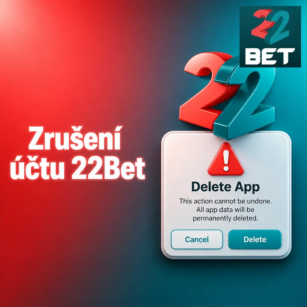 Návod na zrušení účtu 22Bet – kontaktování podpory a potvrzení trvalého uzavření hráčského účtu.
